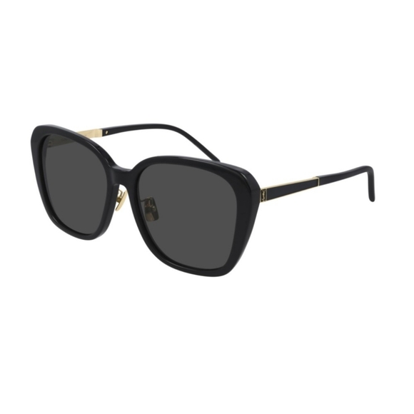 Saint Laurent SLM78F 002 Butterfly Sunglasses - Picture 1 of 9